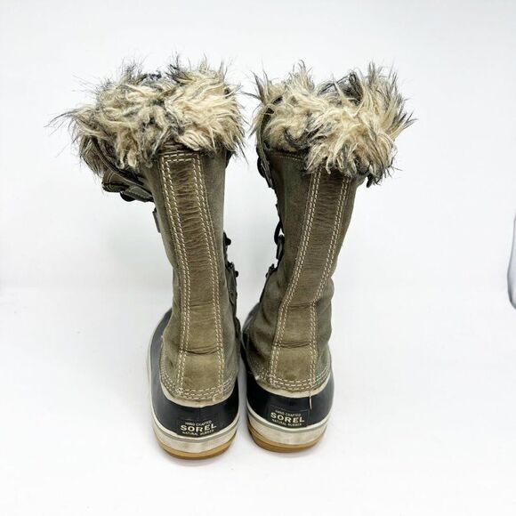 Sorel Womens Joan of Arctic 4241-K1371 Green Mid Calf Winter Boots Size US 7.5 - Picture 5 of 7